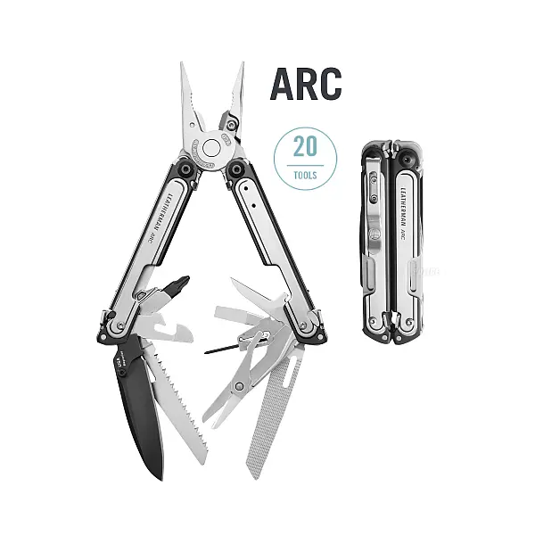 Leatherman ARC 工具鉗 MagnaCut鋼/DLC塗層/附Bit kit組+側袋尼龍套-0