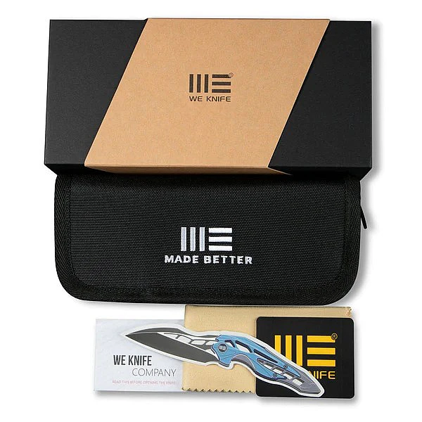 Weknife Diatomic 鈦柄灰刃/CPM-20CV鋼S/E折刀-單一特價-0