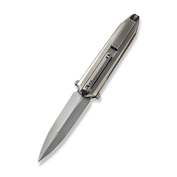 Weknife Diatomic 鈦柄灰刃/CPM-20CV鋼S/E折刀-單一特價-0