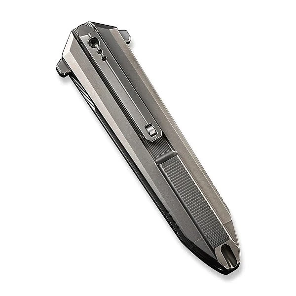 Weknife Diatomic 鈦柄灰刃/CPM-20CV鋼S/E折刀-單一特價-0