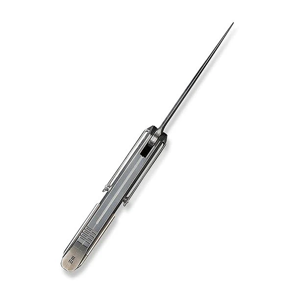 Weknife Diatomic 鈦柄灰刃/CPM-20CV鋼S/E折刀-單一特價-0