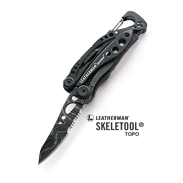 Leatherman Skeletool TOPO 工具鉗-等高線圖款/無尼龍套-0