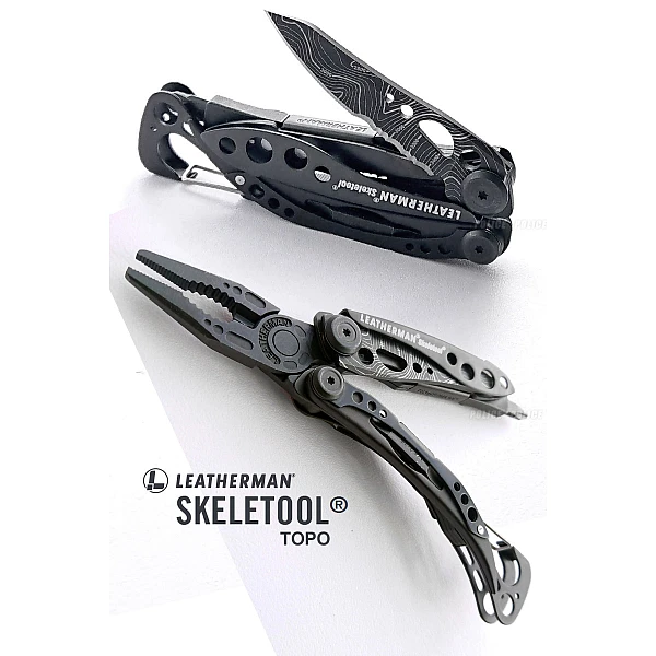 Leatherman Skeletool TOPO 工具鉗-等高線圖款/無尼龍套-0