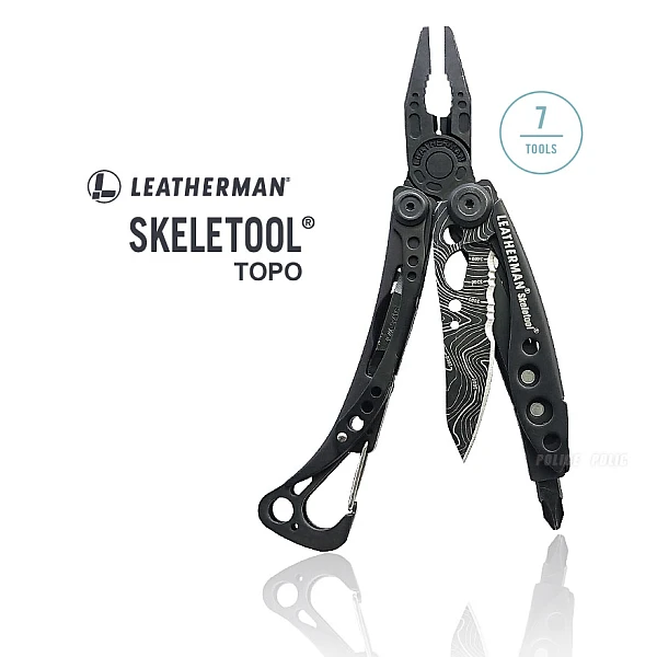 Leatherman Skeletool TOPO 工具鉗-等高線圖款/無尼龍套-0