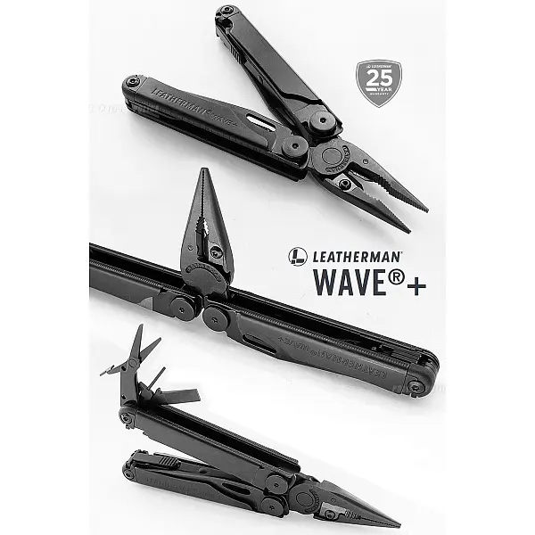 Leatherman Wave Plus 工具鉗-黑色/附尼龍套-0