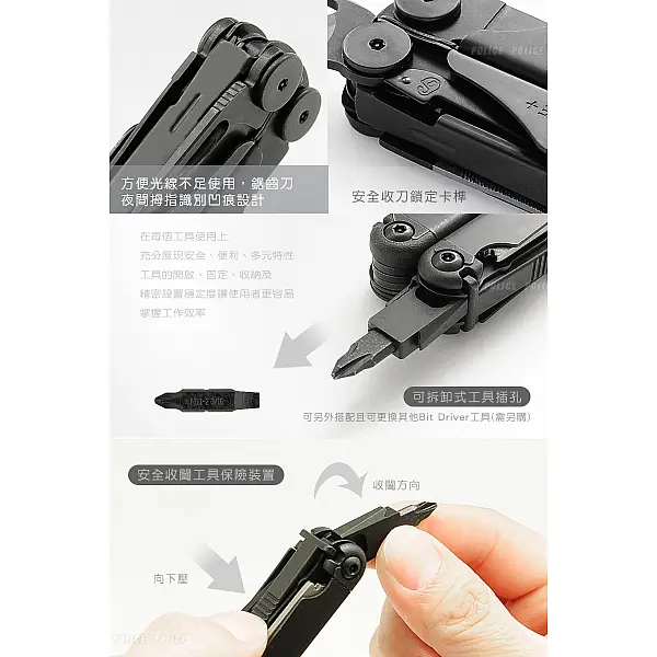 Leatherman Wave Plus 工具鉗-黑色/附尼龍套-0