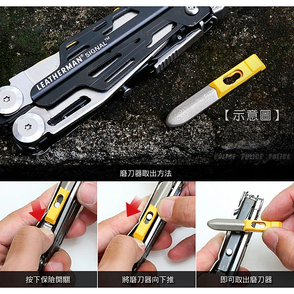 Leatherman SIGNAL 工具鉗-水波綠/附尼龍套/贈D型扣-0