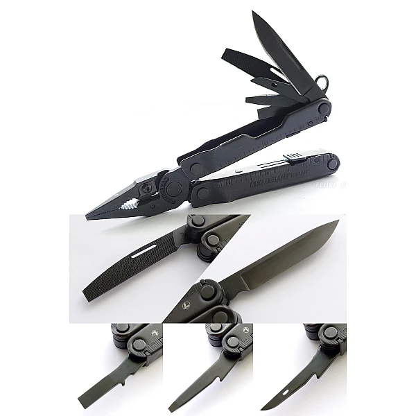 Leatherman Rebar 工具鉗-軍事黑/附Molle套-0