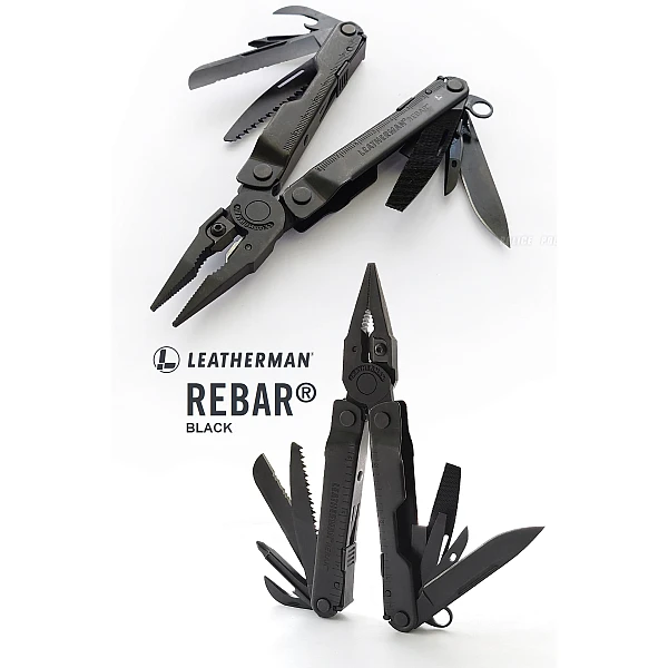 Leatherman Rebar 工具鉗-軍事黑/附Molle套-0
