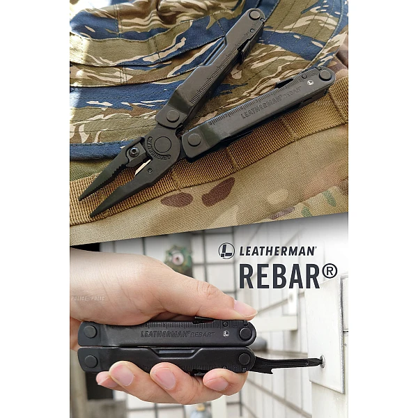 Leatherman Rebar 工具鉗-軍事黑/附Molle套-0