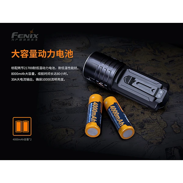 FENIX LR35R 超高亮掌上搜索手電筒 10000流明 Type-C直充-0