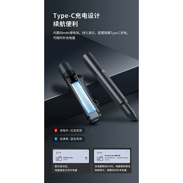 NEXTORCH 雷射翻頁多功能戰術筆-0