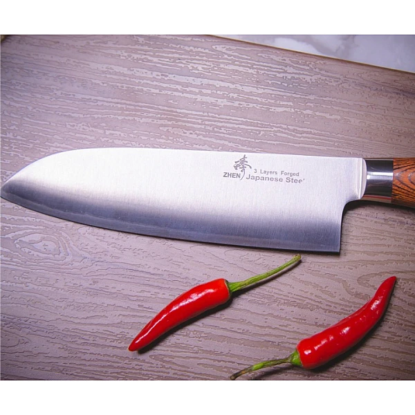 ZHEN臻 日本進口三合鋼 170mm萬用主廚刀(楓木柄) <單一特價>-0