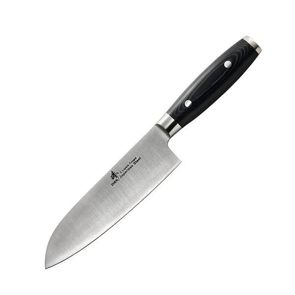 ZHEN臻 日本進口三合鋼 170mm萬用主廚刀(黑木柄) <單一特價>-0