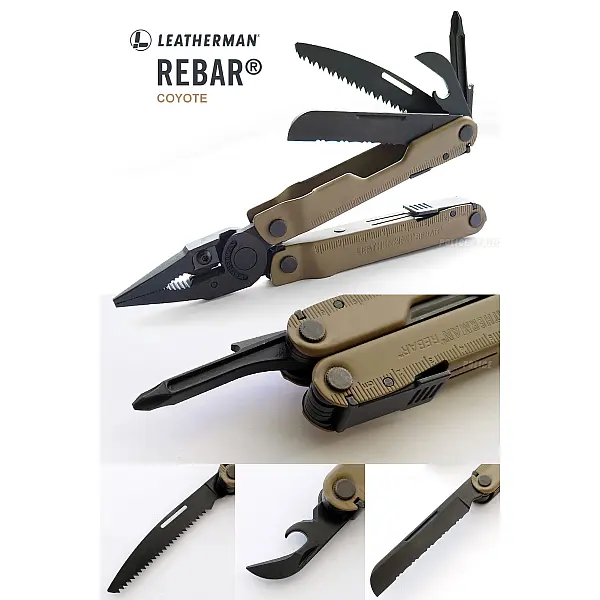 Leatherman Rebar 工具鉗-狼棕色/附尼龍套-0