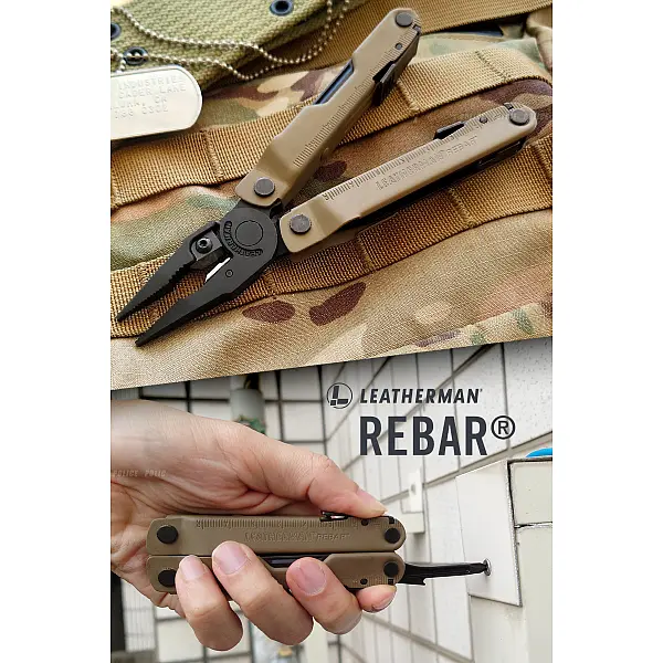 Leatherman Rebar 工具鉗-狼棕色/附尼龍套-0