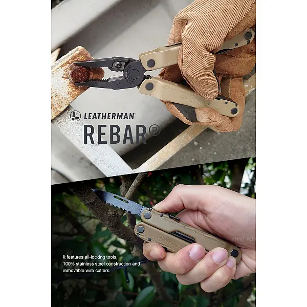 Leatherman Rebar 工具鉗-狼棕色/附尼龍套-0