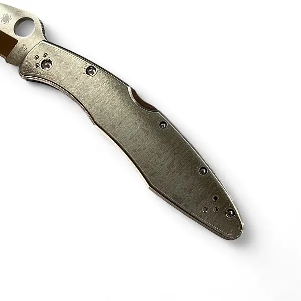 Spyderco POLICE MODEL™ 美國警用不鏽鋼柄折刀-0