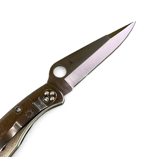 Spyderco POLICE MODEL™ 美國警用不鏽鋼柄折刀-0