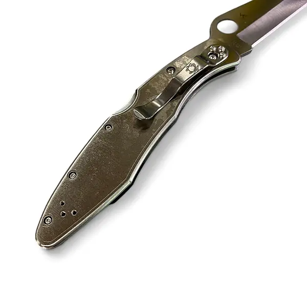 Spyderco POLICE MODEL™ 美國警用不鏽鋼柄折刀-0
