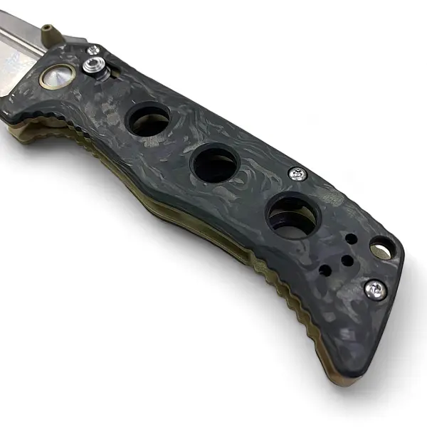 Benchmade Mini Adamas 大理石紋碳纖柄折刀-0