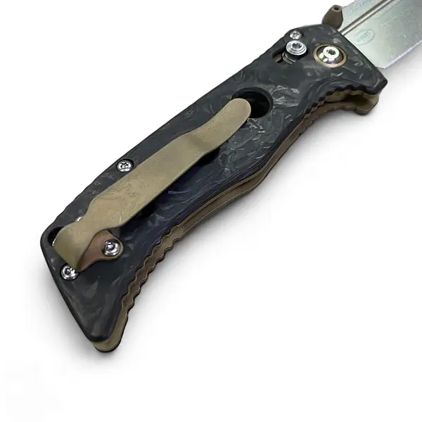 Benchmade Mini Adamas 大理石紋碳纖柄折刀-0