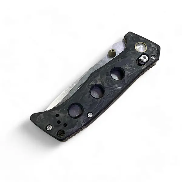 Benchmade Mini Adamas 大理石紋碳纖柄折刀-0