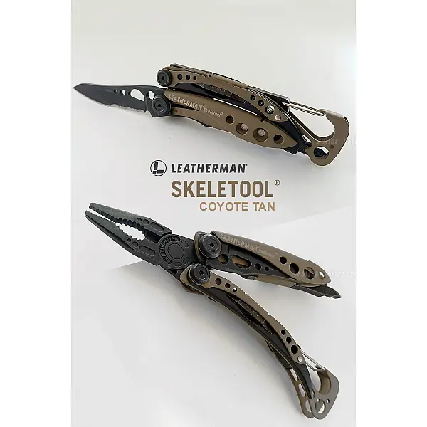 Leatherman Skeletool工具鉗-狼棕/無尼龍套-0