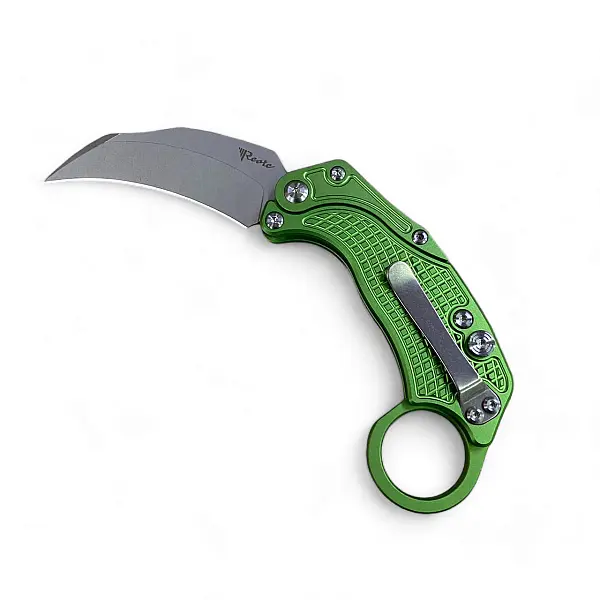 Reate EXO-K-J Exoskeleton 重力刀 草綠鋁柄/石洗刃/附訓練刀 <單一特價>-0