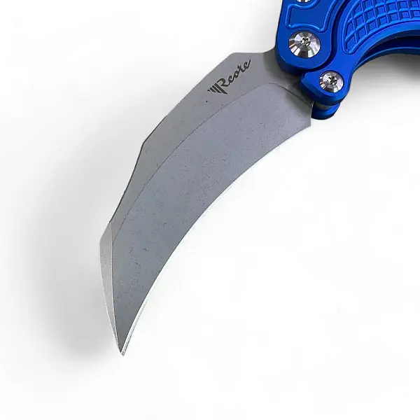 Reate EXO-K-N Exoskeleton 重力刀 藍鋁柄/石洗刃/附訓練刀 <單一特價>-0