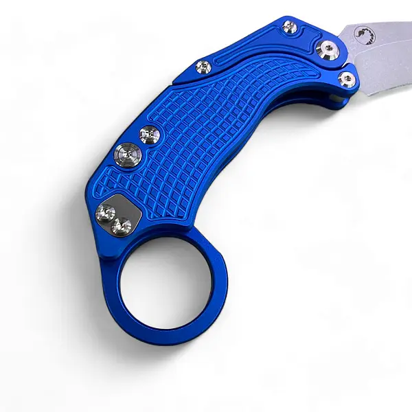 Reate EXO-K-N Exoskeleton 重力刀 藍鋁柄/石洗刃/附訓練刀 <單一特價>-0