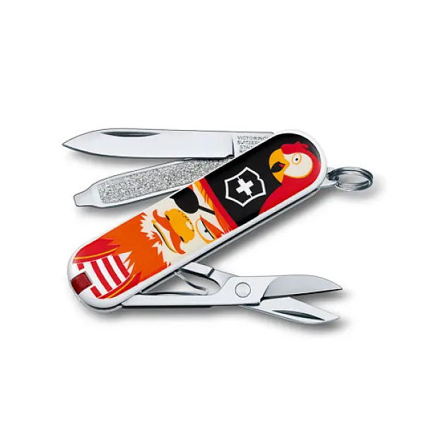 Victorinox 2014年經典限量小刀 58mm 7用瑞士刀 0.6223.L1407-0