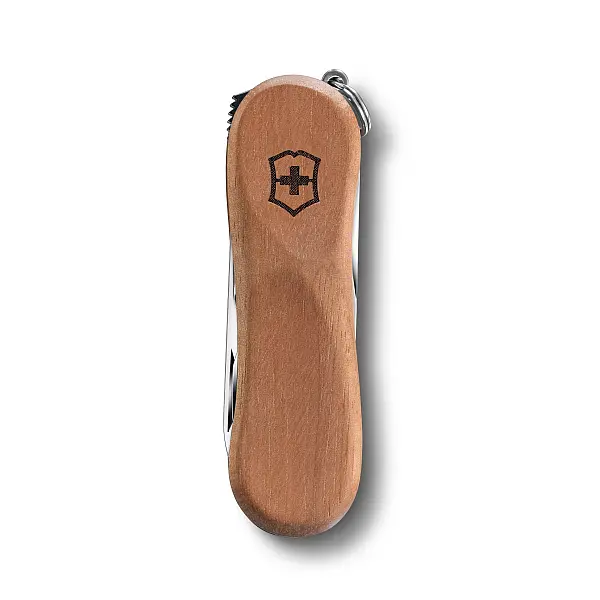 Victorinox NAIL CLIP WOOD 65mm 6用核桃木柄瑞士刀 0.6461.63-0