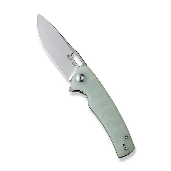 SENCUT Vesperon 透明G10柄/9CR緞面刃折刀 <單一特價>-0