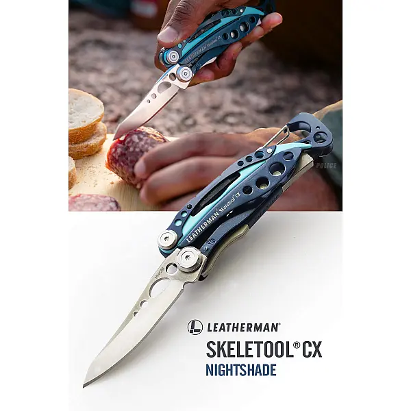 Leatherman Skeletool CX 工具鉗-暗夜藍/無尼龍套-0