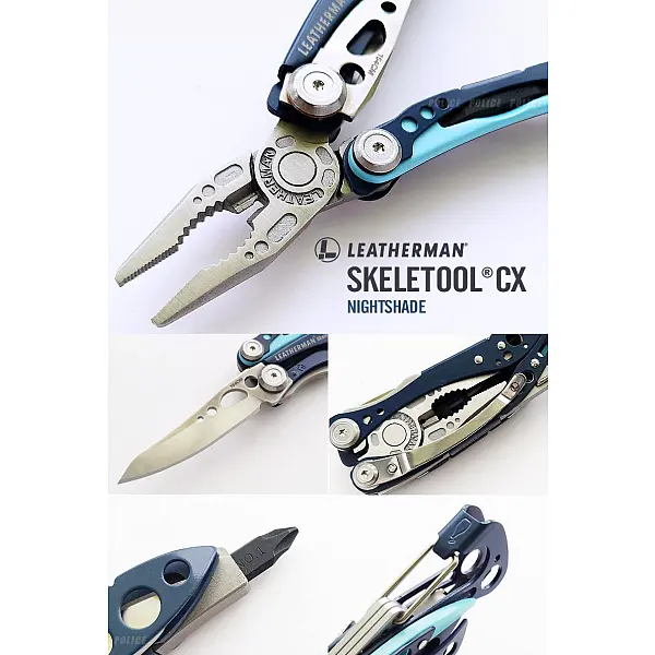 Leatherman Skeletool CX 工具鉗-暗夜藍/無尼龍套-0