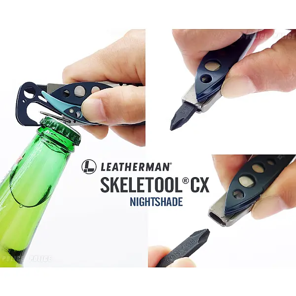 Leatherman Skeletool CX 工具鉗-暗夜藍/無尼龍套-0