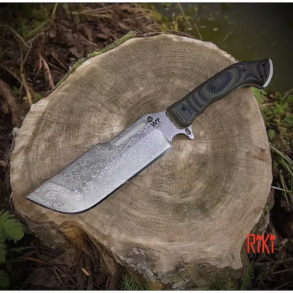 WTG ARES GEN2 2024美國刀展限定版 K329鋼/銀底潑墨面/荒野迷彩柄橘襯 <不二價>-0
