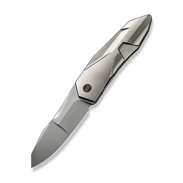 WEKNIFE GTC Solid 拋光噴砂鈦柄折刀 CPM-20CV-0