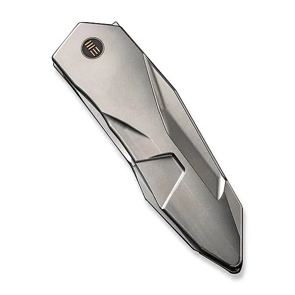 WEKNIFE GTC Solid 拋光噴砂鈦柄折刀 CPM-20CV-0