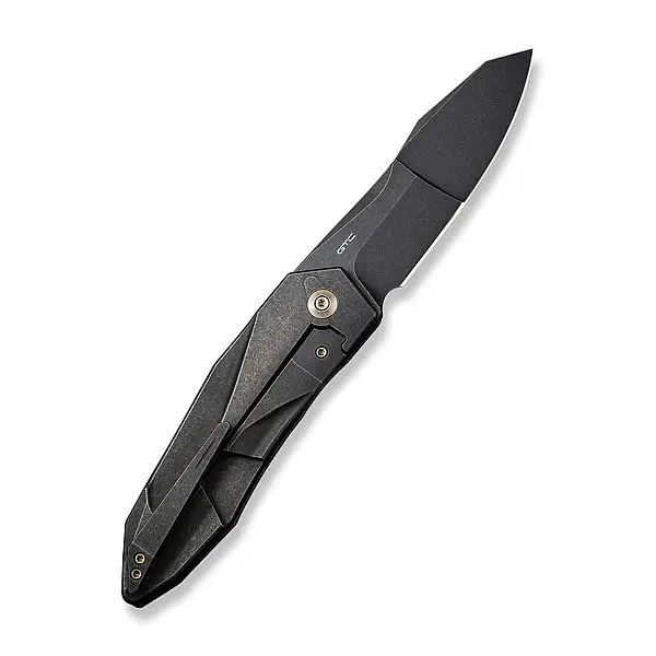 WEKNIFE GTC Solid 黑石洗鈦柄折刀 CPM 20CV-0