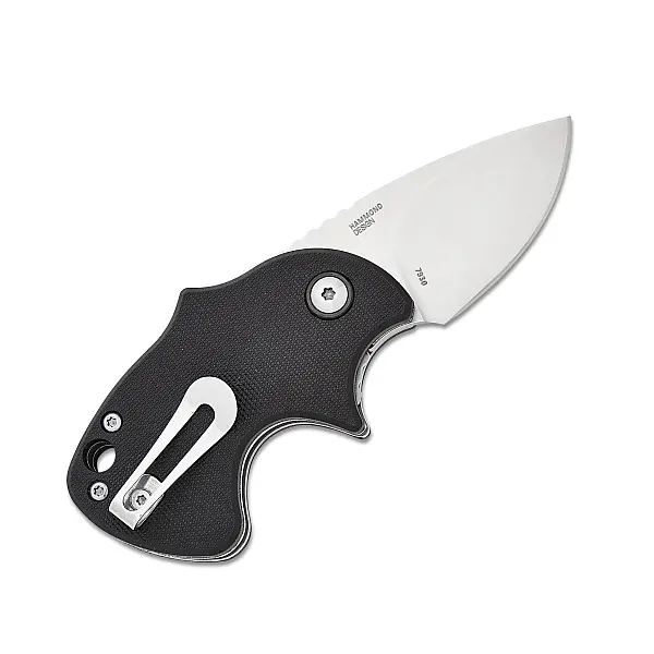 CRKT Orca Assisted 迷你黑柄折刀-0