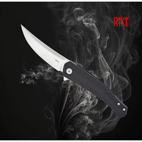 CRKT Persian D2鋼黑柄折刀-0