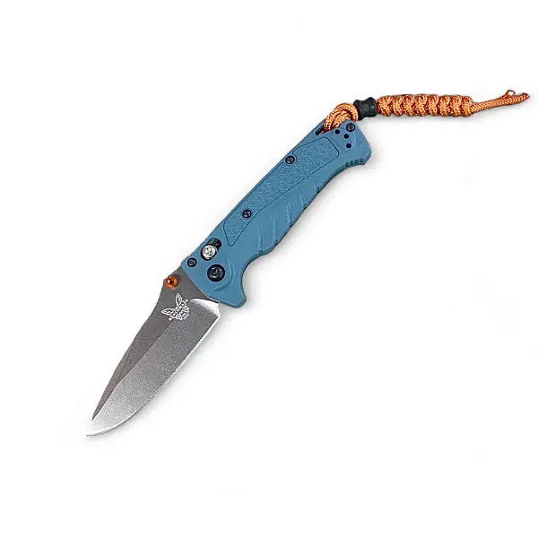 Benchmade MINI ADIRA™ 海藍Grivory柄 AXIS鎖折刀