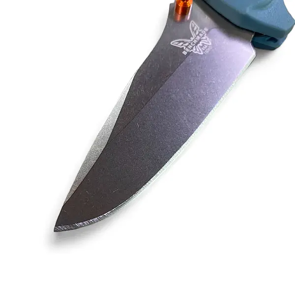 Benchmade MINI ADIRA™ 海藍Grivory柄 AXIS鎖折刀-0