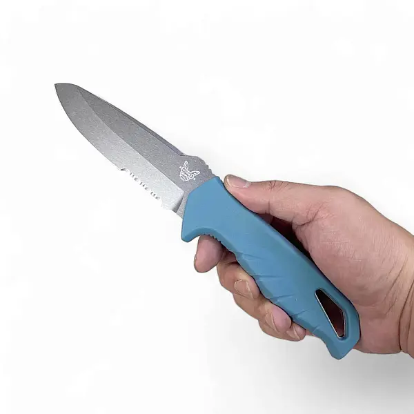 Benchmade UNDERCURRENT™ 海藍柄羊蹄刃潛水刀-0