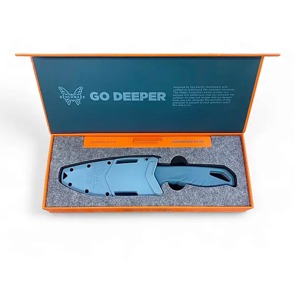Benchmade UNDERCURRENT™ 海藍柄羊蹄刃潛水刀-0