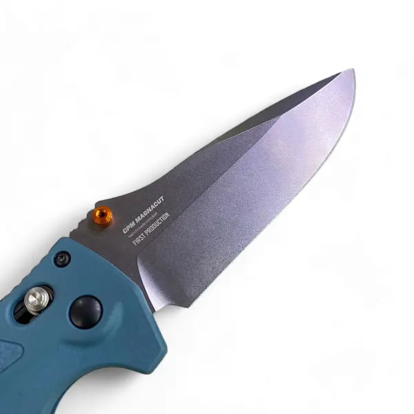 Benchmade Adira 海藍Grivory柄 AXIS鎖折刀-0