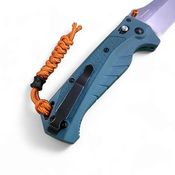 Benchmade Adira 海藍Grivory柄 AXIS鎖折刀-0