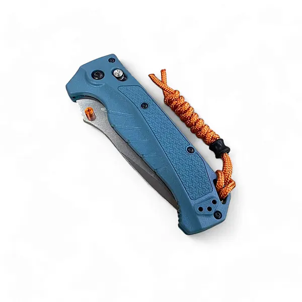 Benchmade Adira 海藍Grivory柄 AXIS鎖折刀-0